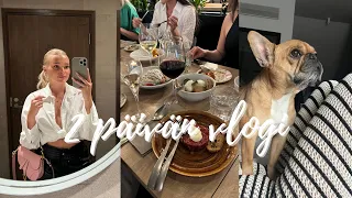 TYTTÖJEN ILLALLINEN, KIRJASUOSITUKSIA & AJATTELIN OPETELLA VIRKKAAMAAN | VLOGI