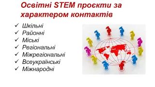 Людмила Кондратова:  Особливості організації STEM-проєктів