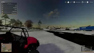 Building A Snow Jump In Farming Simulator 19