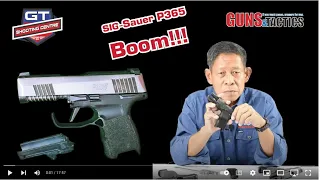 SIG-Sauer P365 พังคามือ  Clip ใหม่