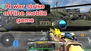 a war strike offline mobile game chapter 2 strat. top gun shooter game PUBG mobile game