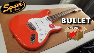 Squier Bullet Stratocaster HT - Unboxing and First Impressions