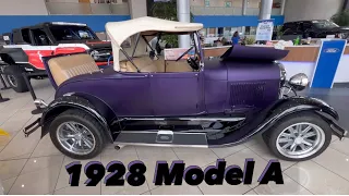 1928 Ford Model A & a Drive #ford #classiccar #carlover #automobile #forsale