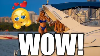 💙 OMG Blue 👙 🔥  for the WIN ( SUPER Se❌✌️ ) LET'S DISCUSS | MIAMI RIVER | SANDBAR | DRONEVIEWHD