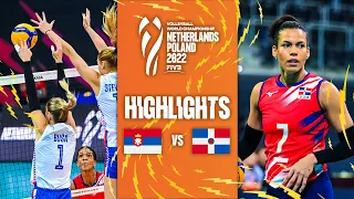 🇷🇸 SRB vs. 🇩🇴 DOM - Highlights  Phase 2| Women's World Championship 2022