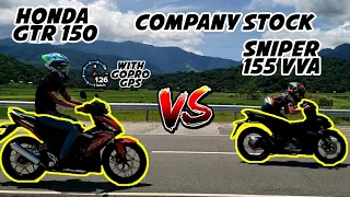 YAMAHA SNIPER 155 vva vs HONDA GTR 150