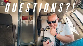 AIRLINE PILOT ANSWERS YOUR QUESTIONS!!