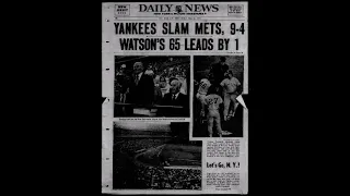 1974-Yankees vs.  Mets Mayor's Trophy Game (WMCA Radio)