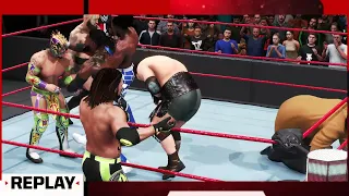 WWE FULL MATCH - Seven-Team Tag Team Turmoil Match: Monday Night Raw - September 6 2021 | WWE2K20 HD