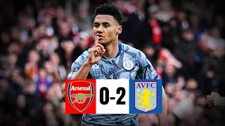 Arsenal vs Aston Villa | 0-2 | Ollie Watkins Goal Extended Highlights | Premier League 2023/24