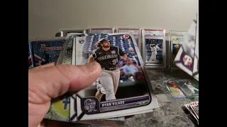 5 Blaster Boxes 2022 Bowman Baseball! Gold Shimmer /50, Auto, and more!