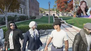 Marty held January's hand in FRONT of everyone, including her sister... | NOPIXEL 4.0 GTA RP