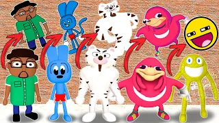 2D vs 3D SANIC CLONES MEMES CHARACTERS in Garry's Mod!? (+ROBLOX INNYUME SMILEY'S STYLIZED FAMILY)