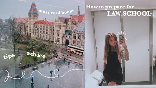 My tips on how to prepare for LAW SCHOOL in the U.K 👩🏼‍⚖️