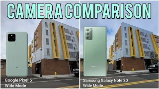Google Pixel 5 vs Samsung Galaxy Note 20 Camera Comparison #teampixel @madebygoogle