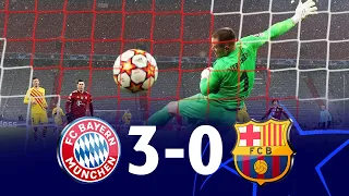 Bayern Munich vs Barcelona [3-0], Champions League, Group Stage 21/22 - MATCH REVIEW