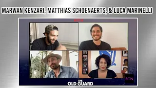 Marwan Kenzari, Matthias Schoenaerts, & Luca Marinelli | The Old Guard