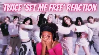 I'M TIRED OF THIS GROUP! | TWICE SET ME FREE MV REACTION (not a WORD from any of you!)