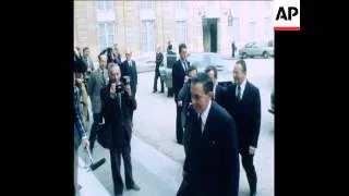 SYND 28 10 78 SOVIET FOREIGN MINISTER GROMYKO MEETS FRENCH PRESIDENT D'ESTIANG
