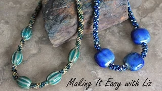 BEADED KUMIHIMO~How To Add Focal Beads ADVANCED