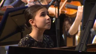 Alexandra Dovgan, (9 y.o.) II-nd Vladimir Krainev Moscow International Piano Competition Final