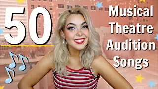 Musical Theatre Audition Songs for Sopranos | Katherine Steele | 50 Audition Song Ideas for Girls!