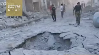Russian airstrikes hit Aleppo
