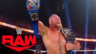 BROCK LESNAR DOBLE CAMPEÓN DE WWE| RAW 11 de Julio 2022 PREVIA #RAW
