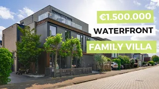€1.5 Million Waterfront Family Villa in Amsterdam IJburg | Listings
