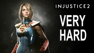 Injustice 2 - Supergirl Battle Simulator (VERY HARD) NO MATCHES LOST