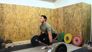 Power Clean Below the Knee