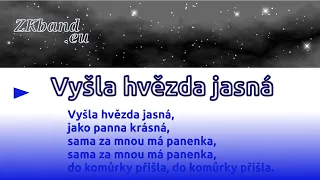 ZKband - Vyšla hvězda jasná - hudba + text