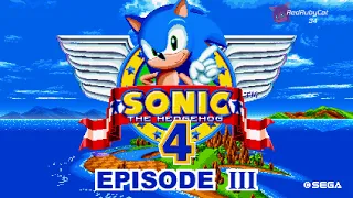 Sonic 4 Episode 3 Styled Title Screen ~ Sonic Mania Plus mods