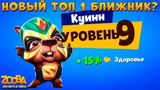 КАЧАЕМ КАПИБАРУ КУИНН НА 9 УРОВЕНЬ!!! САМЫЙ СИЛЬНЫЙ БЛИЖНИК В ИГРЕ ZOOBA