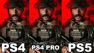 CALL OF DUTY MODERN WARFARE 3 - PS4 VS PS4 PRO VS PS5 ALL MODES Tested (FPS TEST)