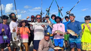 Over 30 MUTTON SNAPPERS  And Big Bull Sharks on EPIC Subscriber Appreciation FL keys Bridge Trip