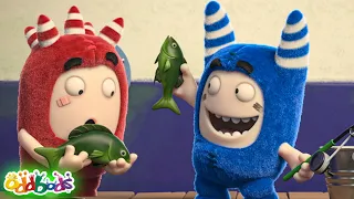 Fishing | Memancing | Oddbods | Cute Cartoons for Kids @Oddbods Malay