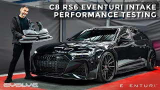 C8 RS6 @Eventuri Intake Performance Testing - Development Part 03