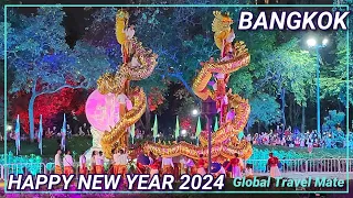 Happy Chinese New Year 2024 Bangkok Em-Sphere Dragon Dance 🇹🇭 Thailand