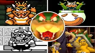 Evolution of - Final Bosses in Super Mario 2D Jump'n'Runs