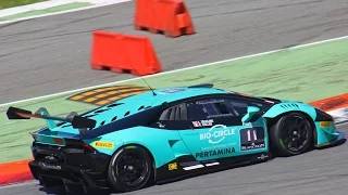 Onboard Lamborghini Super Trofeo at Paul Ricard C Zoechling Dual Cam