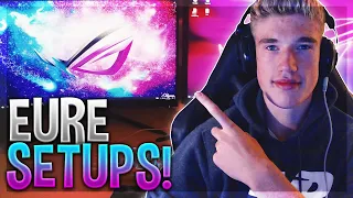 Die BESTEN GAMING SETUPS von meinen ZUSCHAUERN! 💻  | Teil 7 | Wolltixx