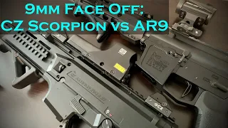 CZ Scorpion vs AR9: First Impressions