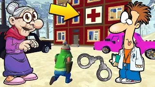 👵 БАБКА НАПИСАЛА ЗАЯВЛЕНИЕ В МИЛИЦИЮ НА ДОКТОРА 🚑 МУЛЬТИК в Scrap Mechanic 🔨 СКРАП МЕХАНИК 🔔