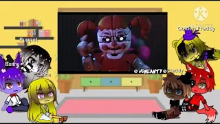 Fnaf 1 + puppet react to until we meet