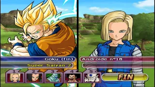 Dragon Ball Z Budokai Tenkaichi 3 Goku SSJ2 VS Androide 18