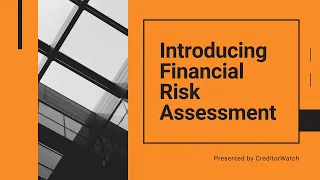 Introducing Financial Risk Assessment