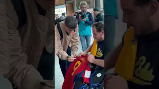 Pablo gavi moments with fans fcBarcelona #shorts