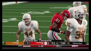 Texas vs Georgia | CFP Semifinals | Dynasty Mode Year 22