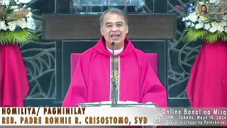 Homiliya ni Reb. Padre Ronnie R. Crisostomo, SVD